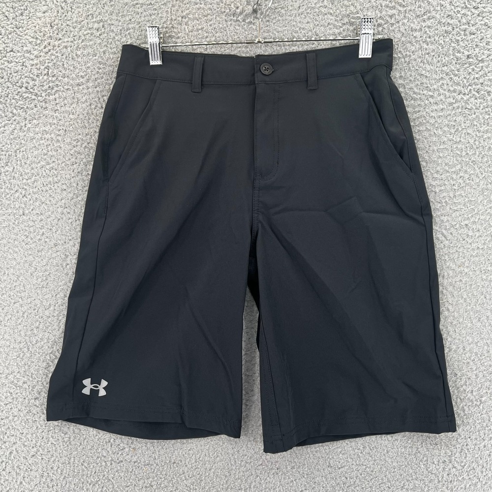 Under Armour‎ Golf Shorts Women 18 (Fits 28x10) Gray Performance Stretch